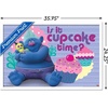 image:imageTrends International DreamWorks Trolls  Cupcakes Wall Poster 14725 x 22375 Silver Framed VersionWhite Framed Version