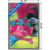 image:imageTrends International DreamWorks Trolls  Fun Wall Poster 14725 x 22375 Silver Framed VersionBarnwood Framed Version
