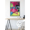 image:imageTrends International DreamWorks Trolls  Fun Wall Poster 14725 x 22375 Silver Framed VersionBarnwood Framed Version