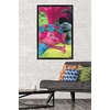 image:imageTrends International DreamWorks Trolls  Fun Wall Poster 14725 x 22375 Silver Framed VersionBlack Framed Version