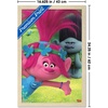 image:imageTrends International DreamWorks Trolls  Fun Wall Poster 14725 x 22375 Silver Framed VersionBlonde Framed Version