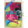 image:imageTrends International DreamWorks Trolls  Fun Wall Poster 14725 x 22375 Silver Framed VersionGold Framed Version