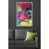 image:imageTrends International DreamWorks Trolls  Fun Wall Poster 14725 x 22375 Silver Framed VersionGray Framed Version