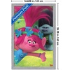 image:imageTrends International DreamWorks Trolls  Fun Wall Poster 14725 x 22375 Silver Framed VersionGray Framed Version