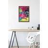 image:imageTrends International DreamWorks Trolls  Fun Wall Poster 14725 x 22375 Silver Framed VersionMahogany Framed Version