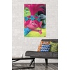 image:imageTrends International DreamWorks Trolls  Fun Wall Poster 14725 x 22375 Silver Framed VersionPremium Poster  Mount Bundle