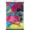 image:imageTrends International DreamWorks Trolls  Fun Wall Poster 14725 x 22375 Silver Framed VersionPremium Print and Black Hanger Bundle