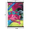 image:imageTrends International DreamWorks Trolls  Fun Wall Poster 14725 x 22375 Silver Framed VersionPremium Print and Black Hanger Bundle
