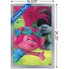 image:imageTrends International DreamWorks Trolls  Fun Wall Poster 14725 x 22375 Silver Framed VersionSilver Framed Version