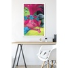 image:imageTrends International DreamWorks Trolls  Fun Wall Poster 14725 x 22375 Silver Framed VersionWhite Framed Version