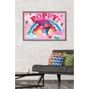image:imageTrends International Trolls  Poppy Wall Poster 224L x 147W White Framed VersionBarnwood Framed Version
