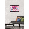 image:imageTrends International Trolls  Poppy Wall Poster 224L x 147W White Framed VersionBlack Framed Version
