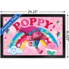 image:imageTrends International Trolls  Poppy Wall Poster 224L x 147W White Framed VersionBlack Framed Version