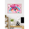 image:imageTrends International Trolls  Poppy Wall Poster 224L x 147W White Framed VersionBlonde Framed Version