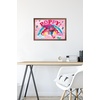 image:imageTrends International Trolls  Poppy Wall Poster 224L x 147W White Framed VersionBronze Framed Version
