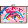 image:imageTrends International Trolls  Poppy Wall Poster 224L x 147W White Framed VersionBronze Framed Version