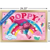 image:imageTrends International Trolls  Poppy Wall Poster 224L x 147W White Framed VersionGold Framed Version