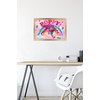 image:imageTrends International Trolls  Poppy Wall Poster 224L x 147W White Framed VersionGold Framed Version