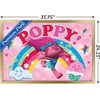 image:imageTrends International Trolls  Poppy Wall Poster 224L x 147W White Framed VersionGold Framed Version