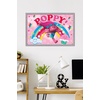 image:imageTrends International Trolls  Poppy Wall Poster 224L x 147W White Framed VersionGray Framed Version