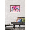 image:imageTrends International Trolls  Poppy Wall Poster 224L x 147W White Framed VersionMahogany Framed Version