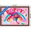 image:imageTrends International Trolls  Poppy Wall Poster 224L x 147W White Framed VersionMahogany Framed Version