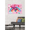 image:imageTrends International Trolls  Poppy Wall Poster 224L x 147W White Framed VersionPremium Poster  Mount Bundle