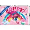 image:imageTrends International Trolls  Poppy Wall Poster 224L x 147W White Framed VersionPremium Unframed