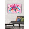 image:imageTrends International Trolls  Poppy Wall Poster 224L x 147W White Framed VersionSilver Framed Version
