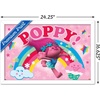 image:imageTrends International Trolls  Poppy Wall Poster 224L x 147W White Framed VersionWhite Framed Version