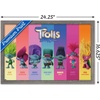 image:imageTrends International Trolls Band Together  Perfect Harmony Wall Poster 2237 x 3400 Poster amp Mount BundleBarnwood Framed Version