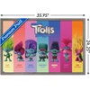 image:imageTrends International Trolls Band Together  Perfect Harmony Wall Poster 2237 x 3400 Poster amp Mount BundleBarnwood Framed Version