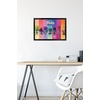 image:imageTrends International Trolls Band Together  Perfect Harmony Wall Poster 2237 x 3400 Poster amp Mount BundleBlack Framed Version