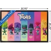 image:imageTrends International Trolls Band Together  Perfect Harmony Wall Poster 2237 x 3400 Poster amp Mount BundleBlack Framed Version