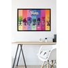 image:imageTrends International Trolls Band Together  Perfect Harmony Wall Poster 2237 x 3400 Poster amp Mount BundleBlack Framed Version