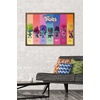 image:imageTrends International Trolls Band Together  Perfect Harmony Wall Poster 2237 x 3400 Poster amp Mount BundleBronze Framed Version