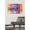 image:imageTrends International Trolls Band Together  Perfect Harmony Wall Poster 2237 x 3400 Poster amp Mount BundleGold Framed Version