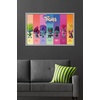 image:imageTrends International Trolls Band Together  Perfect Harmony Wall Poster 2237 x 3400 Poster amp Mount BundleGray Framed Version