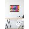 image:imageTrends International Trolls Band Together  Perfect Harmony Wall Poster 2237 x 3400 Poster amp Mount BundleMahogany Framed Version