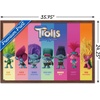 image:imageTrends International Trolls Band Together  Perfect Harmony Wall Poster 2237 x 3400 Poster amp Mount BundleMahogany Framed Version