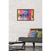 image:imageTrends International Trolls Band Together  Perfect Harmony Wall Poster 2237 x 3400 Poster amp Mount BundleMahogany Framed Version