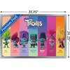 image:imageTrends International Trolls Band Together  Perfect Harmony Wall Poster 2237 x 3400 Poster amp Mount BundleSilver Framed Version