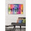 image:imageTrends International Trolls Band Together  Perfect Harmony Wall Poster 2237 x 3400 Poster amp Mount BundleSilver Framed Version
