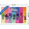 image:imageTrends International Trolls Band Together  Perfect Harmony Wall Poster 2237 x 3400 Poster amp Mount BundleWhite Framed Version