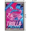 image:imageTrends International Trolls Band Together  Poppy Wall Poster 34L x 224W Premium Unframed VersionBarnwood Framed Version