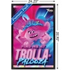 image:imageTrends International Trolls Band Together  Poppy Wall Poster 34L x 224W Premium Unframed VersionBlack Framed Version