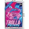 image:imageTrends International Trolls Band Together  Poppy Wall Poster 34L x 224W Premium Unframed VersionSilver Framed Version