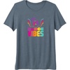 image:imageTrolls  Dance Vibes Premium Triblend TShirtSlate Grey