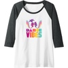 image:imageTrolls  Dance Vibes Raglan Baseball TeeDark Heather GreyWhite