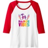 image:imageTrolls  Dance Vibes Raglan Baseball TeeRedWhite